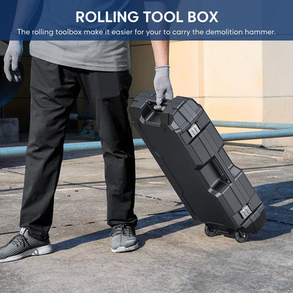 ENEACRO Abbruchhammer 1700W SDS-Hex - 65 Joule