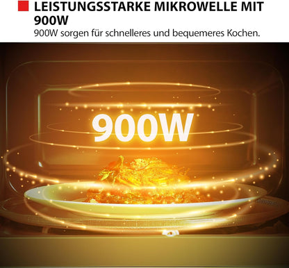 Toshiba MW3-AG25PFI(MG) Mikrowelle Grill - 25L Morandi-Grau