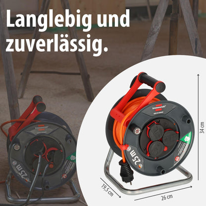 Brennenstuhl Garant V2 IP44 Kabeltrommel – 25m Outdoor