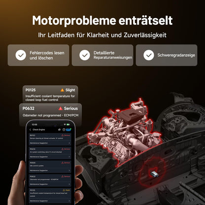 TOPDON Carpal-A OBD2 Bluetooth Diagnosegerät für alle Fahrzeuge