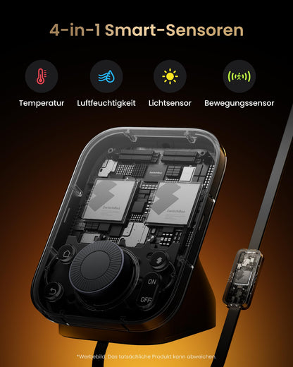 SwitchBot Hub 3 Smart Home Hub mit Matter, IR & Thermo/Hygro