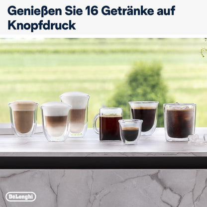 De’Longhi Rivelia Perfetto Kaffeevollautomat LatteCrema - Grau