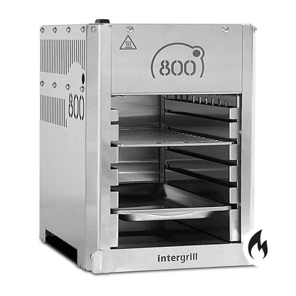 intergrill 800° Gasgrill Light – Steakgrill Edelstahl 3,3kW
