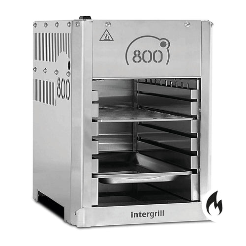 intergrill 800° Gasgrill Light – Steakgrill Edelstahl 3,3kW