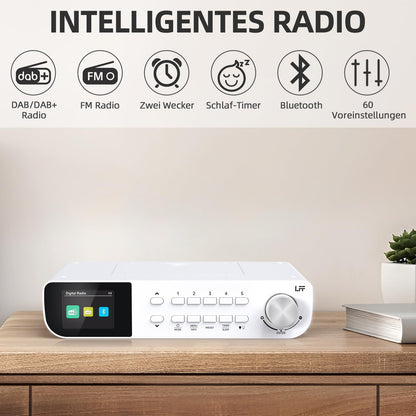 LFF Küchenradio DAB+ Unterbau - Bluetooth & Farbdisplay