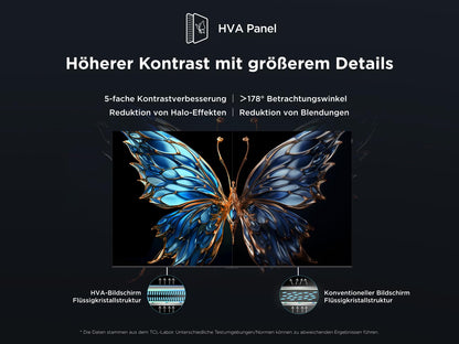 TCL 65T8C 65 Zoll QLED 4K UHD HDR Google TV Fernseher