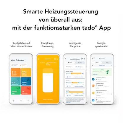 tado° Smartes Thermostat X - Fussbodenheizung & Boiler Zusatz