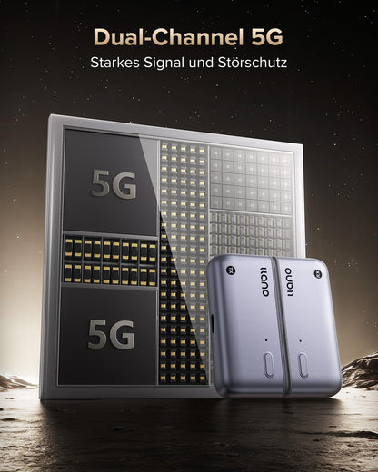 llano S850 Wireless HDMI Sender und Empfänger USB-C 1080p 50 m Grau