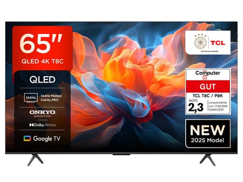 TCL 65T8C 65 Zoll QLED 4K UHD HDR Google TV Fernseher