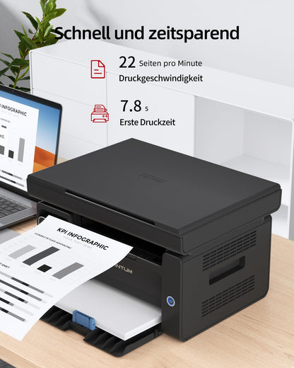 PANTUM M6500NW Mono-Laserdrucker Multifunktionsgerät - Schwarz Weiss