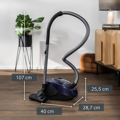 SIEMENS synchropower VS06B1110 Bodenstaubsauger - Moonlight Blue