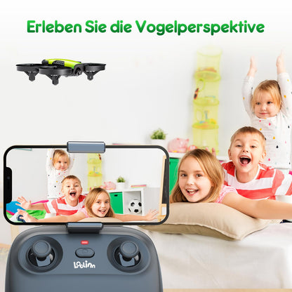 Loolinn U61 Mini-Drohne mit Kamera für Kinder, ferngesteuert