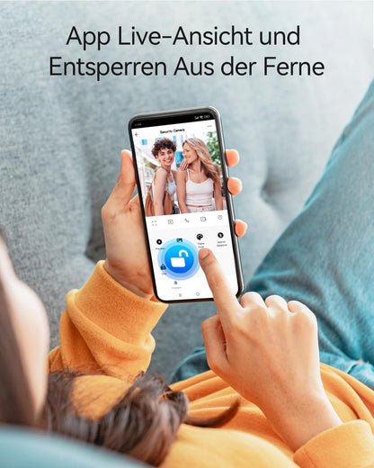 TMEZON IP Video Türsprechanlage 2-Draht - 7'' Touchscreen 1 Familie