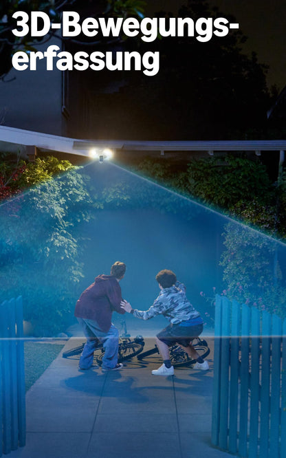 Ring Flutlichtkamera Pro 2. Gen. – 4K Aussenkamera mit Flutlicht
