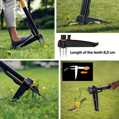 Fiskars Xact Garten-Unkrautstecher - 1 m, 1077305