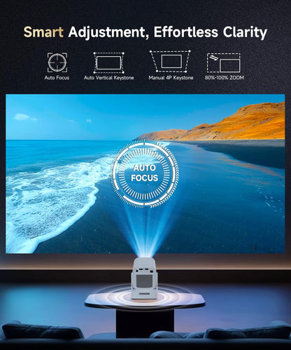 Magcubic HY310 Mini Beamer 1080P Autofokus tragbarer Smart Projektor