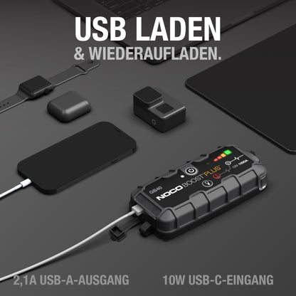 NOCO Boost GB40 Tragbares Lithium Starthilfegerät - 1000A