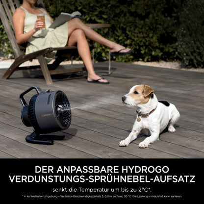 Shark FlexBreeze HydroGo Nebelventilator - Anthrazit FA050EU