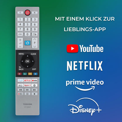 Toshiba 50UV3463DAW 50 Zoll 4K UHD HDR VIDAA Smart TV