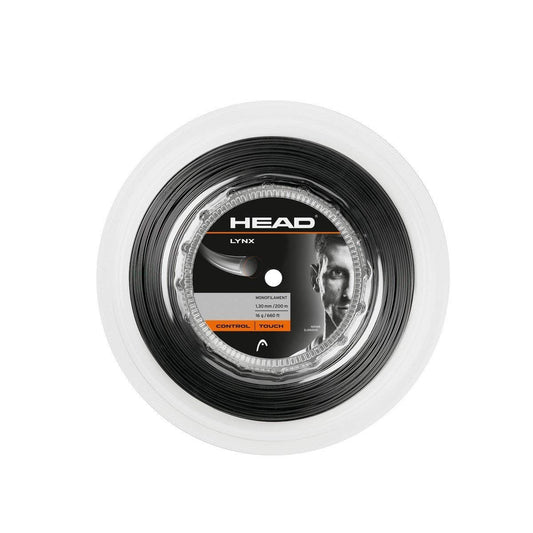 HEAD Unisex Lynx Tennis Saite Rolle Anthracite 17 EU