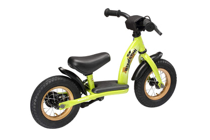BIKESTAR 10 Zoll Classic Kinderlaufrad – Grün