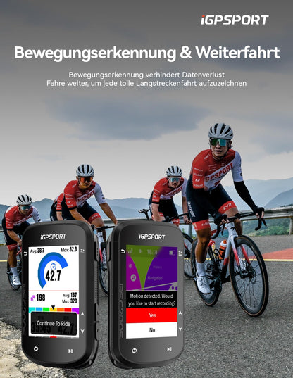 iGPSPORT BSC200S Fahrradcomputer kabellos mit GPS-Routennavigation