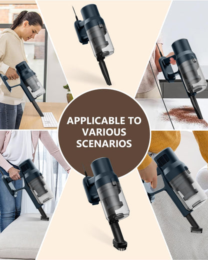 SINCHEREU SCV15 Stabstaubsauger mit Kabel, 21 kPa, 2-in-1