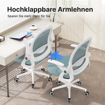 naspaluro Ergonomischer Bürostuhl Netzbespannung - Blau
