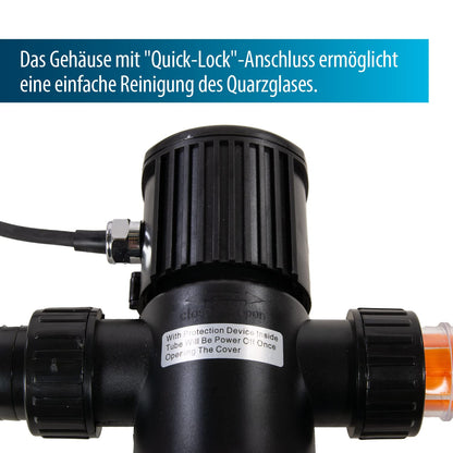 AquaForte GUV-211 UV-C Teichgerät 11 Watt für Teiche bis 12 m³