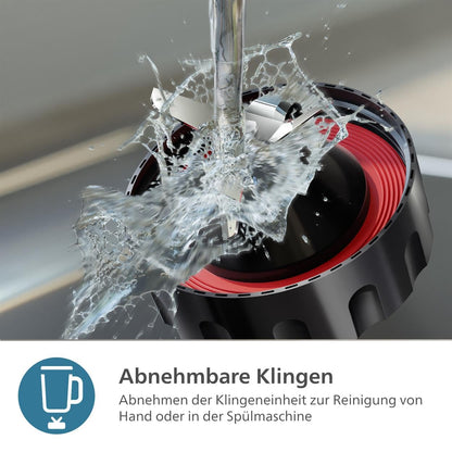 Philips 5000-Serie HR3031/00 Standmixer - 1200W Schwarz