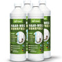 bio-chem Haar-Weg Abflussfrei Abflussreiniger - Extra Stark 4x 1L: Vier Gebinde. Löst hartnäckige Haarverstopfungen in Abflüssen und Rohren.