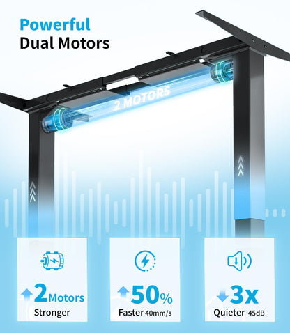 MAIDeSITe T2 Pro Plus Elektrisches Höhenverstellbares Schreibtischgestell