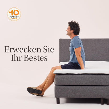 Emma Flip Topper Wendbarer Matratzentopper – 160x200 cm