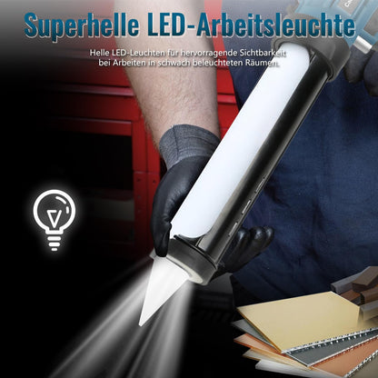 Makita-kompatible Akku Kartuschenpresse 18V – 300ml, Blau