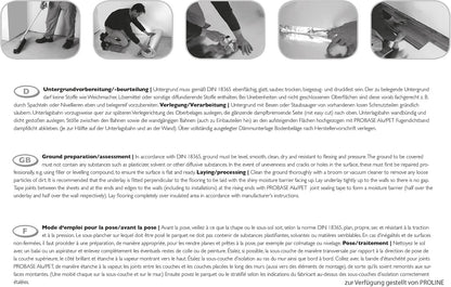 Proline Probase Eps 1,6 Aqua-Stop Unterlagsbahn - 25 m²