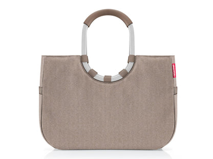 reisenthel loopshopper L Shopper herringbone mokka, 25 Liter