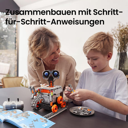 Sillbird Roboter Baukasten 5-in-1, programmierbares Robotik Set
