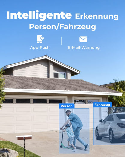 Reolink RLK8-800D4 4K PoE Aussen Überwachungskamera Set (4 Kameras)