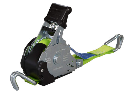 SHZ Automatik Spanngurt mit Spitzhaken 3,5 m x 25 mm 340 daN 4er-Set