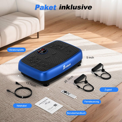 EvoSpark Vibrationsplatte Trainingsgerät – Doppelmotoren