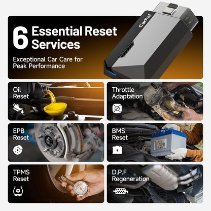 TOPDON CarPal-B OBD2 Diagnosegerät Bluetooth für iOS und Android