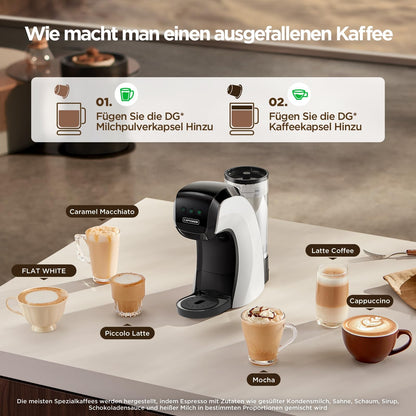 Warriors1 5in1 Kaffeemaschine Kapselmaschine – 20 Bar