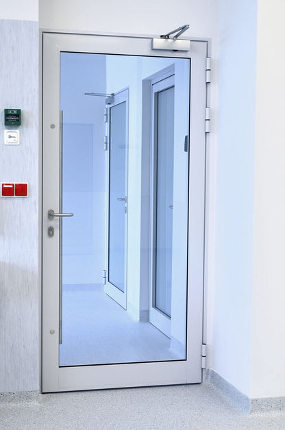 GEZE TS 2000 V BC Gestängetürschliesser 1-flügelig – Silber