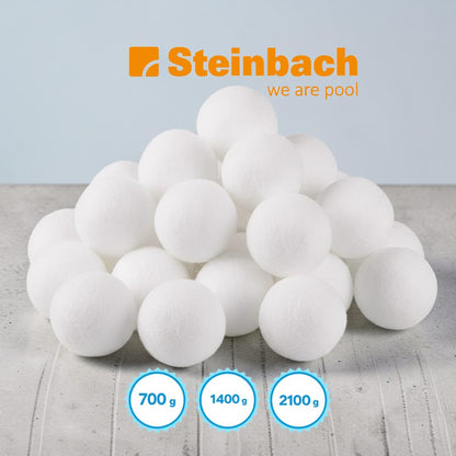 STEINBACH Filter Balls 2100 g – Filterbälle für Sandfilteranlagen