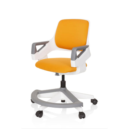 hjh OFFICE Kid Flex Mitwachsender Drehstuhl - Orange