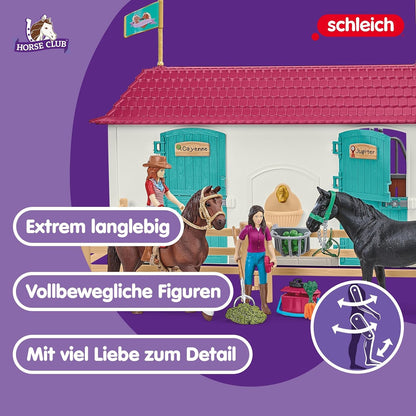 SCHLEICH Horse Club Lakeside Pferdehof Pferde Spielset - 42551