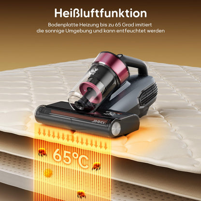 Jimmy BX8 Milbensauger mit UV & Heissluft für Matratzen