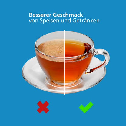 Philips Water Wasserfilterkanne Geschmack+ 2,6 L mit 12 Filtern