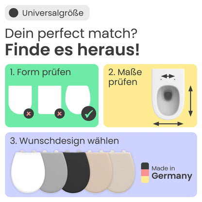 instmaier Alma WC-Sitz Absenkautomatik – Manhattan Grau