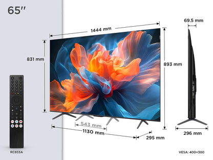 TCL 65T8C 65 Zoll QLED 4K UHD HDR Google TV Fernseher